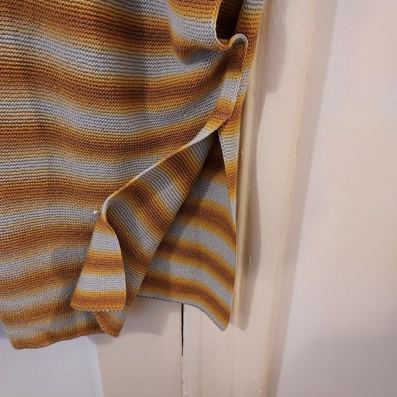 Lafayette 148 New York cotton silk poncho one size - Picture 3 of 7